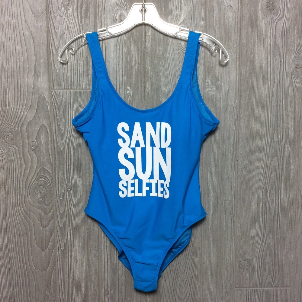 Sand Sun Selfies Swimsuit 7 Juniors Bathing Suit